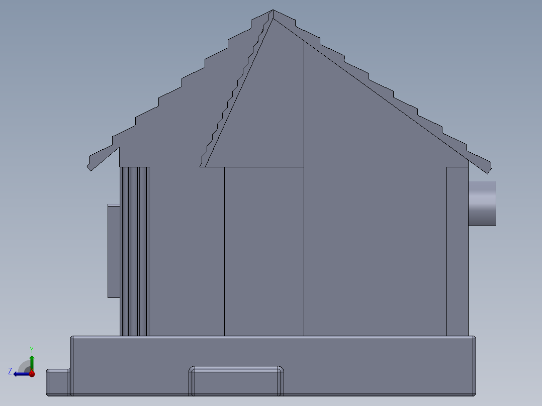 房子设计效果图右视图