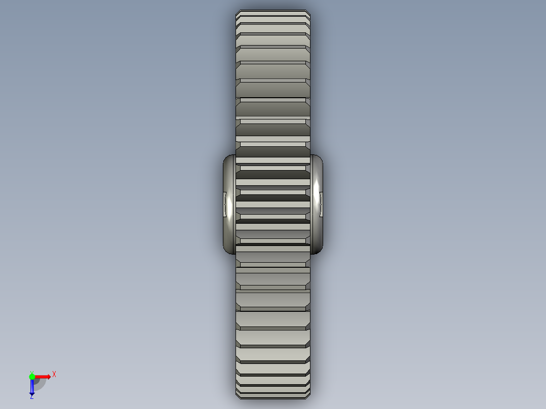 solidworks 齿轮俯视图