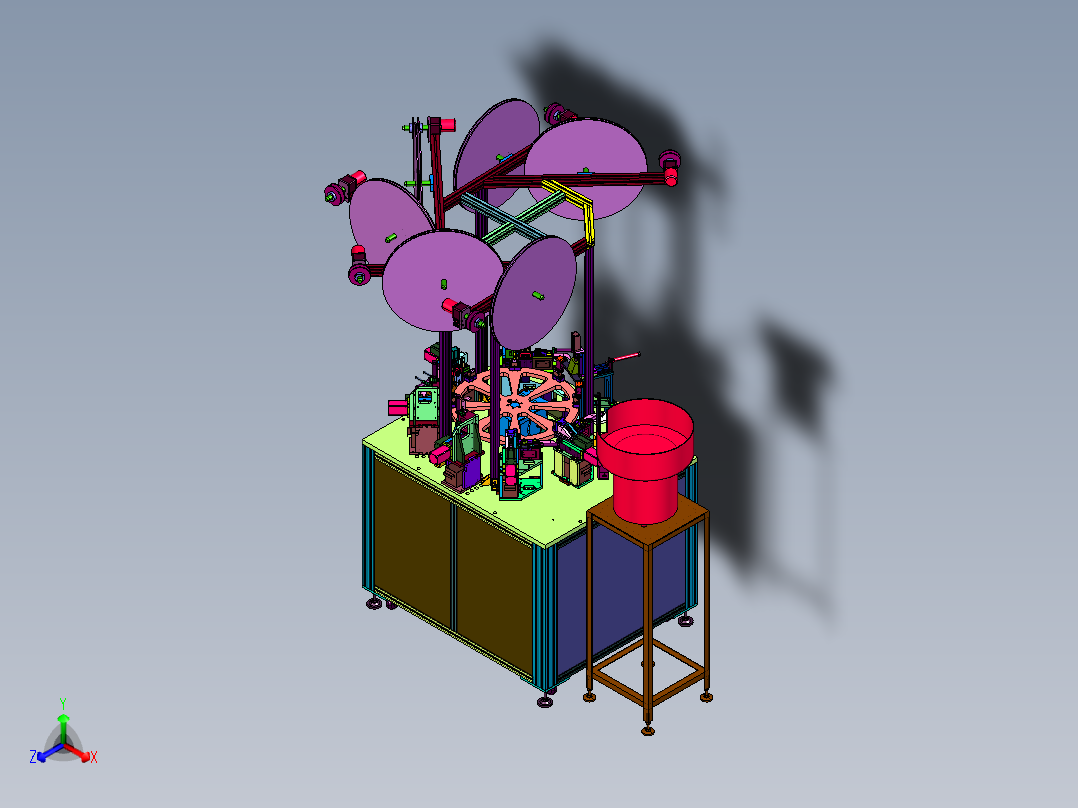 多芯压线端子转台式压端机