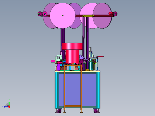多芯压线端子转台式压端机右视缩略图