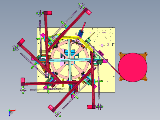 多芯压线端子转台式压端机俯视缩略图