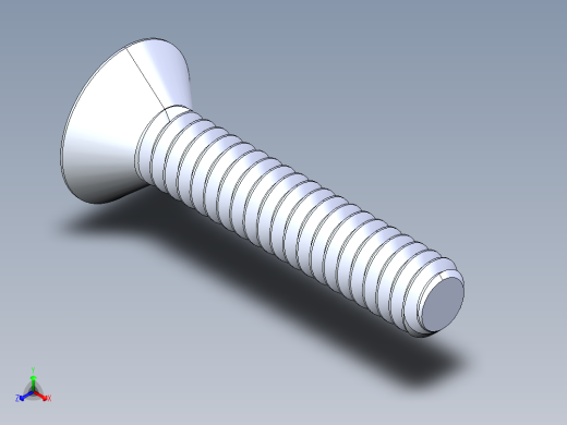 锥形内六角头螺钉-FHCS 10-24 x 1.000