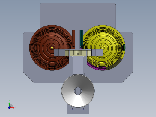 二极管SMD下料系统（双振动盘下料）前视缩略图