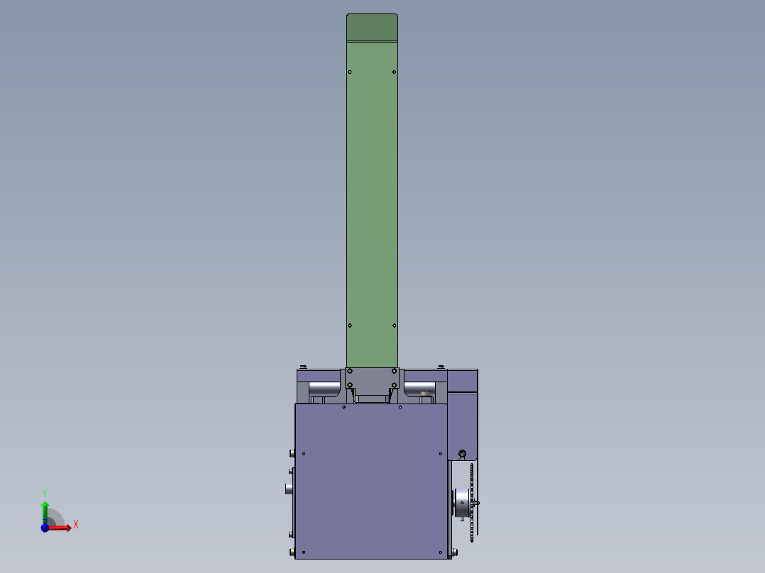 自动开线机前视图