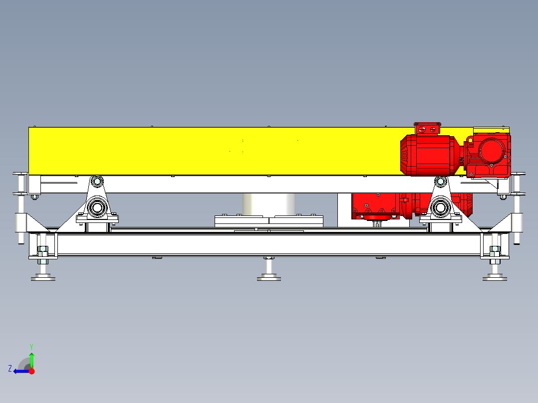 捆扎包装机右视图