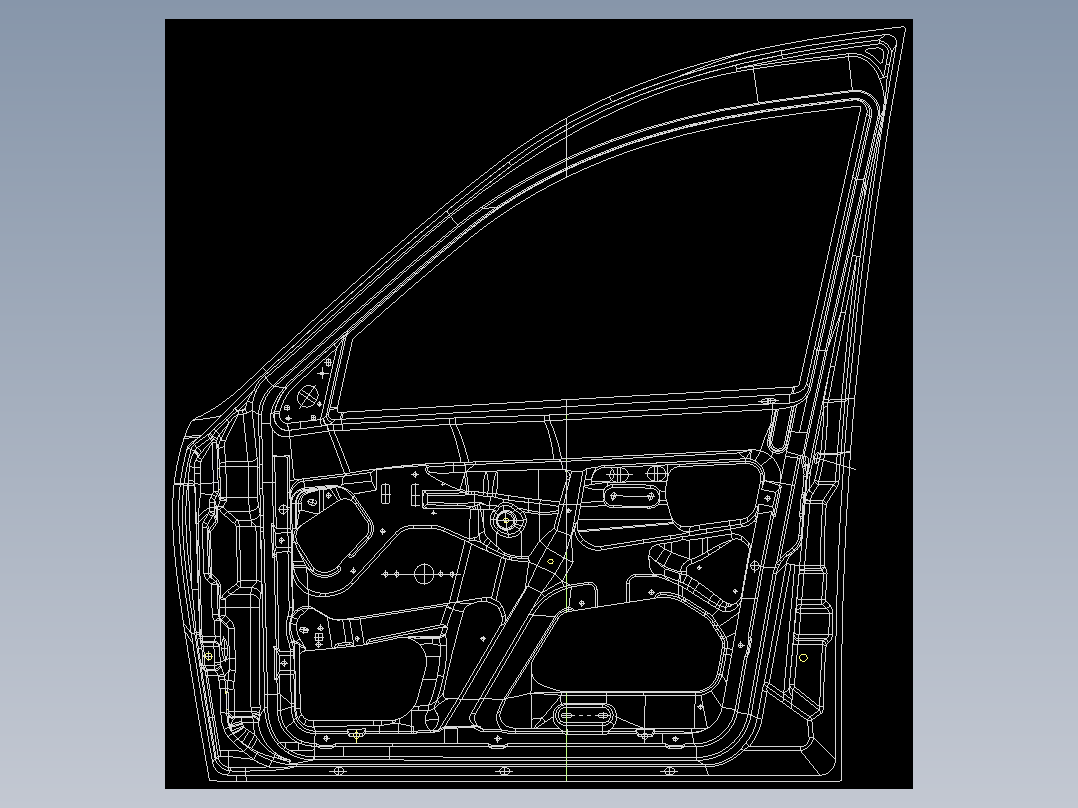 汽车车门设计CAD图纸189075===20