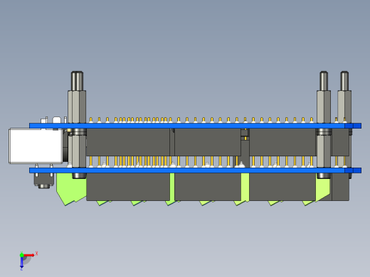 Arduino Mega 2560 螺丝端子扩展板俯视缩略图