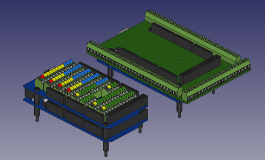 Arduino Mega 2560 螺丝端子扩展板缩略图