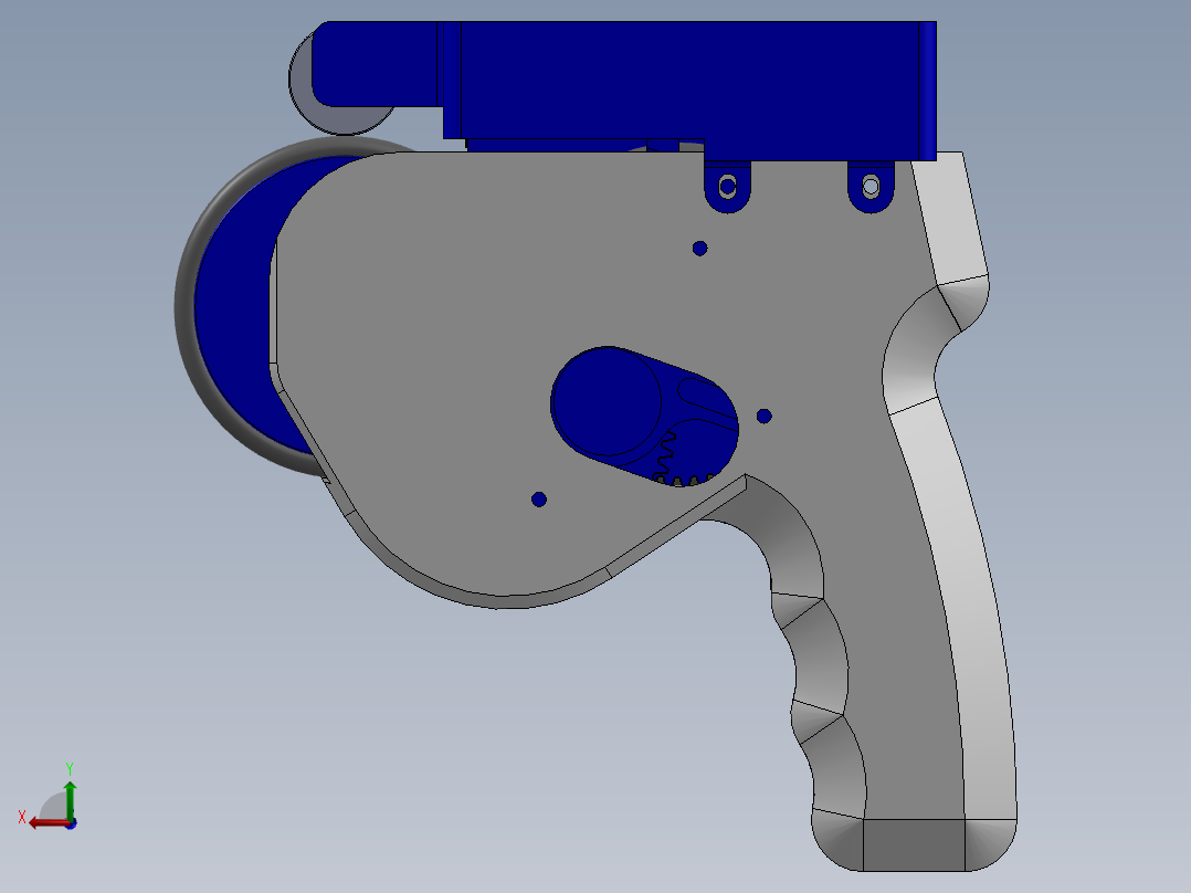 C25 纸牌 Playing Card Shooter玩具后视图