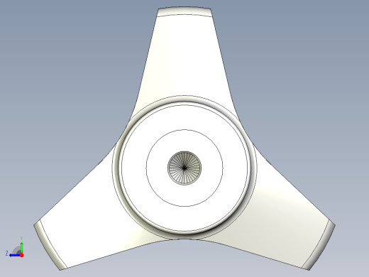 三瓣型把手VB.639-3D多系列多零件图纸模型右视缩略图