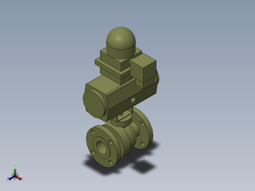 2in-ec-valve with cpoints正等轴测缩略图
