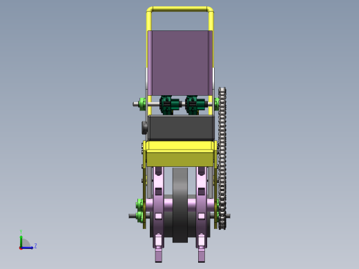 手推式施肥播种机 1556325左视缩略图