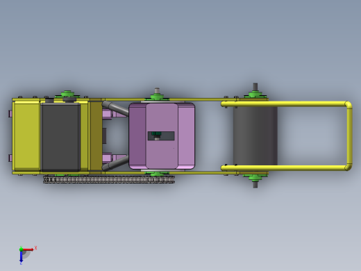 手推式施肥播种机 1556325俯视缩略图