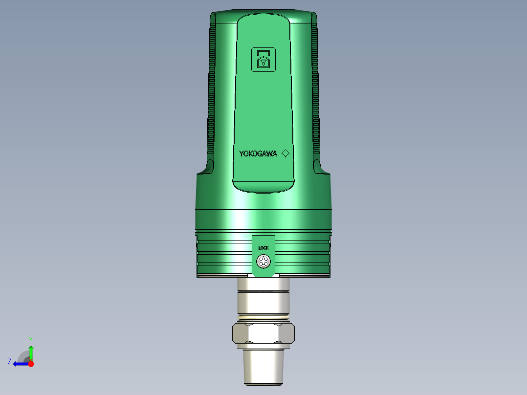 无线压力传感器XS530右视图