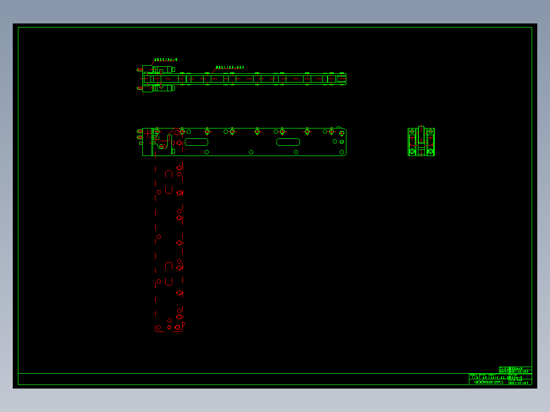 KOSMEKMRD1190-850多系列多零件图纸模型