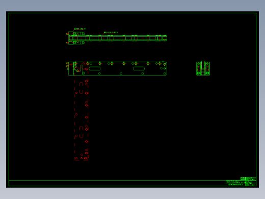 KOSMEKMRD1190-850多系列多零件图纸模型