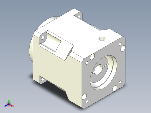 直齿孔PLX180-L1 35-114.3-200-M12.stp正等轴测缩略图