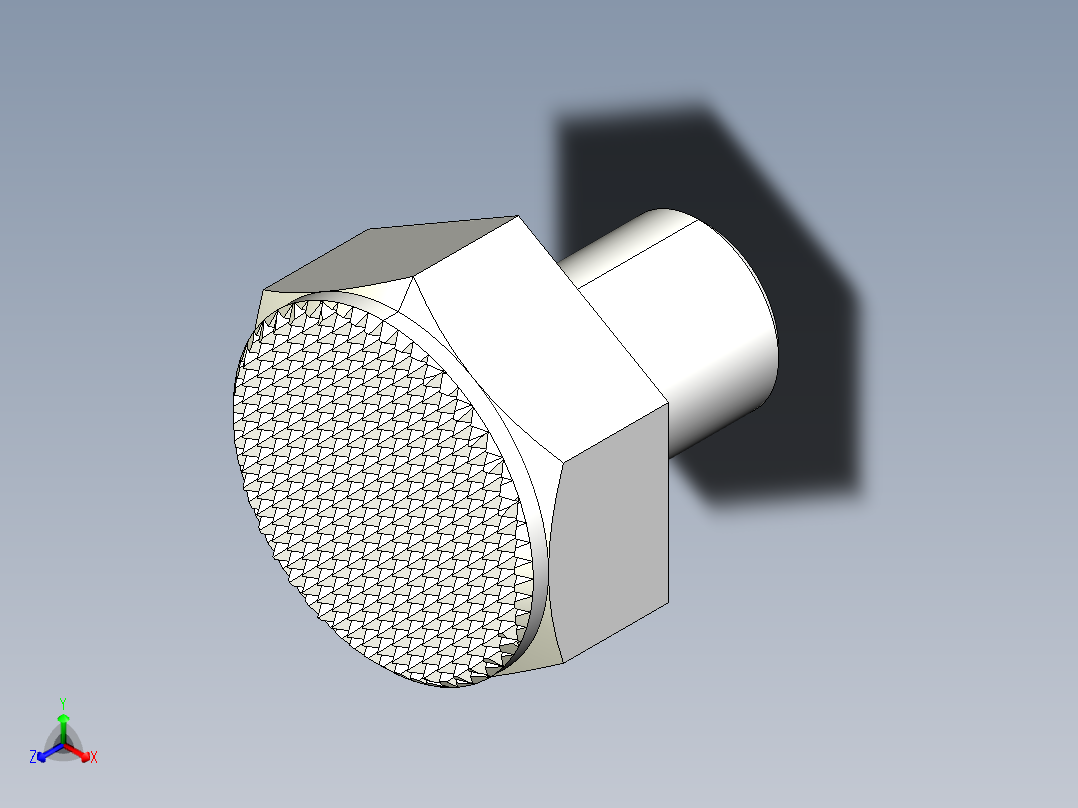 定位配件2269(A)-3D多系列多零件图纸模型主视图