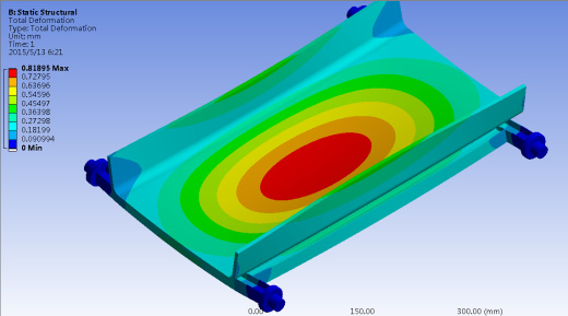 有轨装车机机行走机构设计分析 （论文 三维 二维图）缩略图