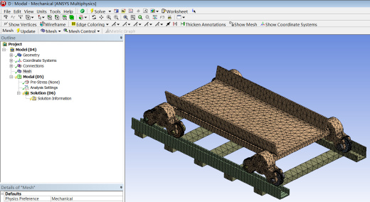 有轨装车机机行走机构设计分析 （论文 三维 二维图）缩略图