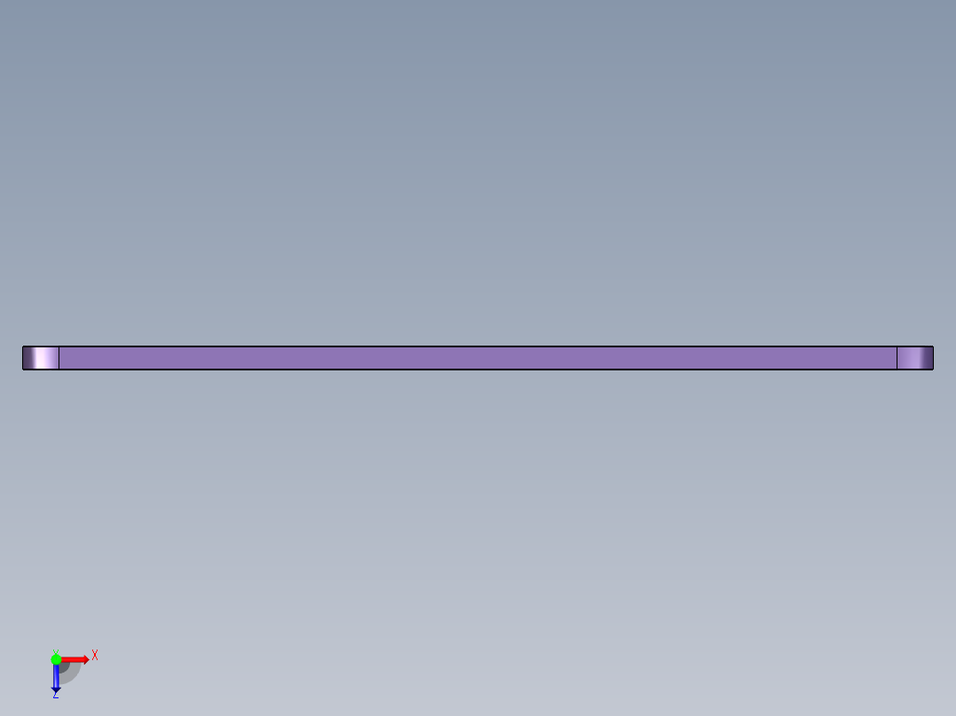 一款平板电脑外壳精铣内腔程序模型俯视图