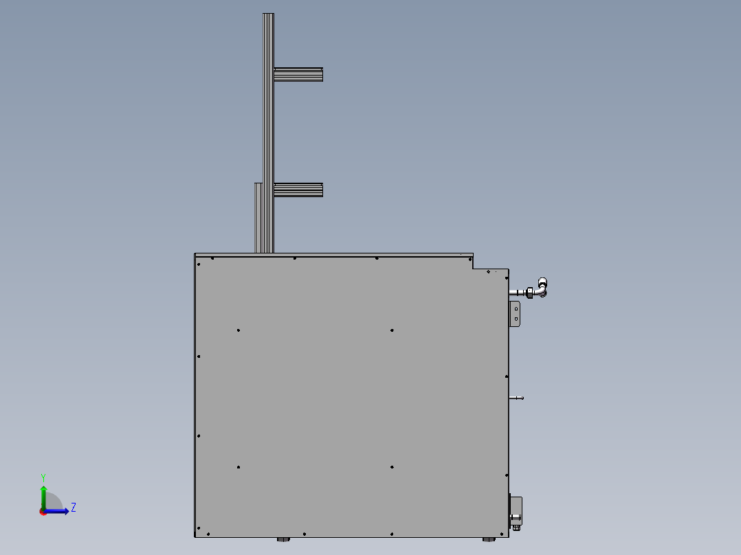 芯片测试机台管路20240422左视图