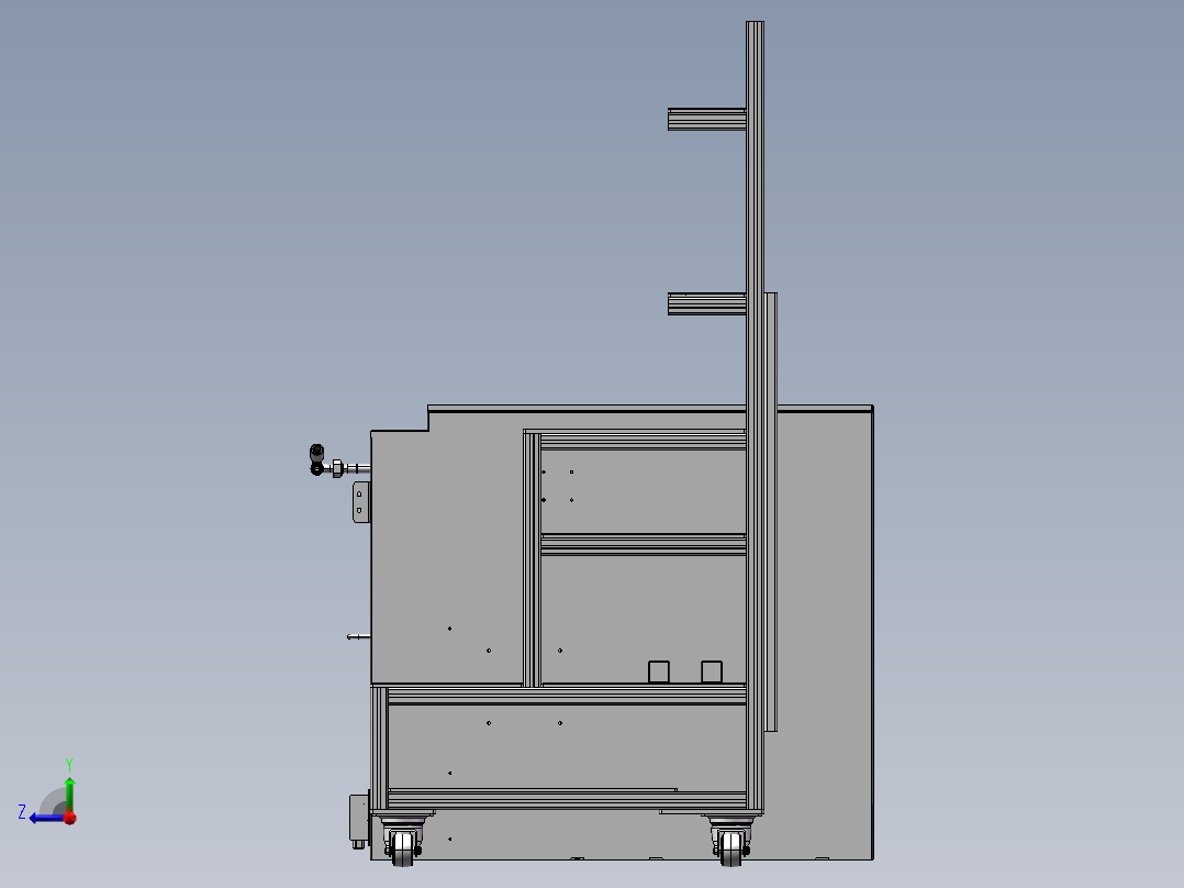 芯片测试机台管路20240422右视图