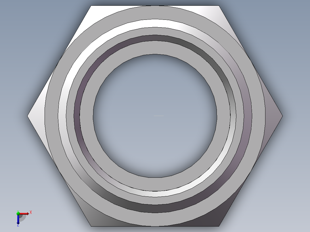 公制螺纹ED密封、1CM-36-33WD俯视图