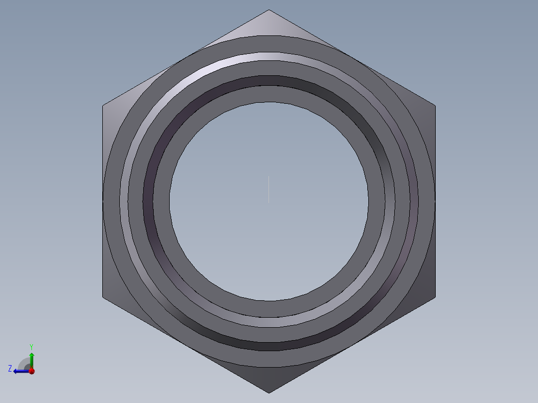 公制螺纹O圈密封、1CH-45-42右视图