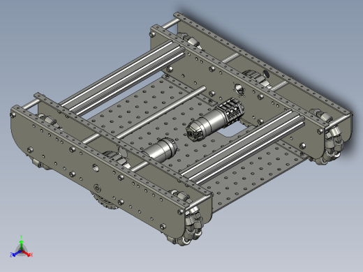 A3004239-FRC比赛机器人驱动底座