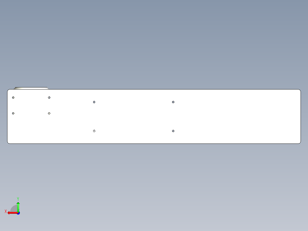 凸轮弹簧锤后视图