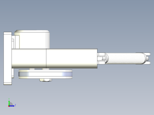 凸轮弹簧锤左视缩略图