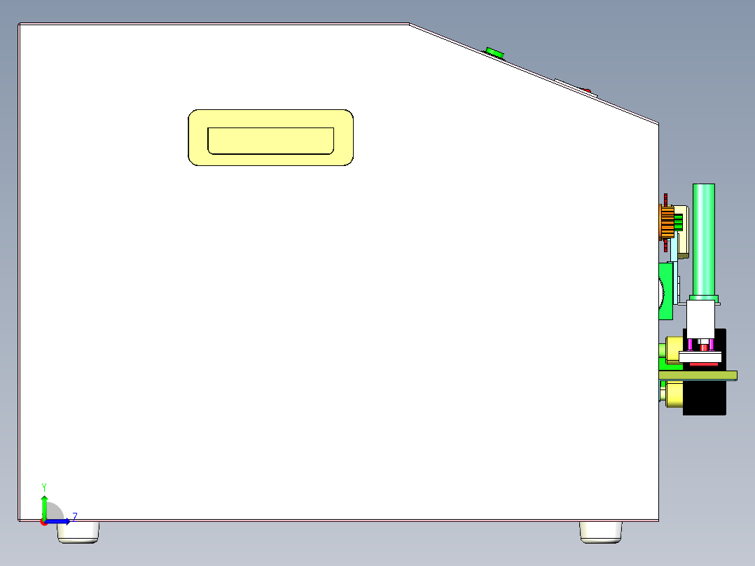 A2004235-电线剥皮和切割机左视图