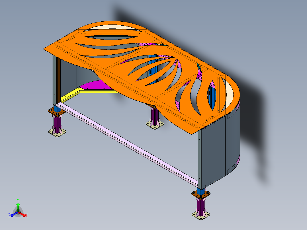 A0003677-盒子正等轴测图