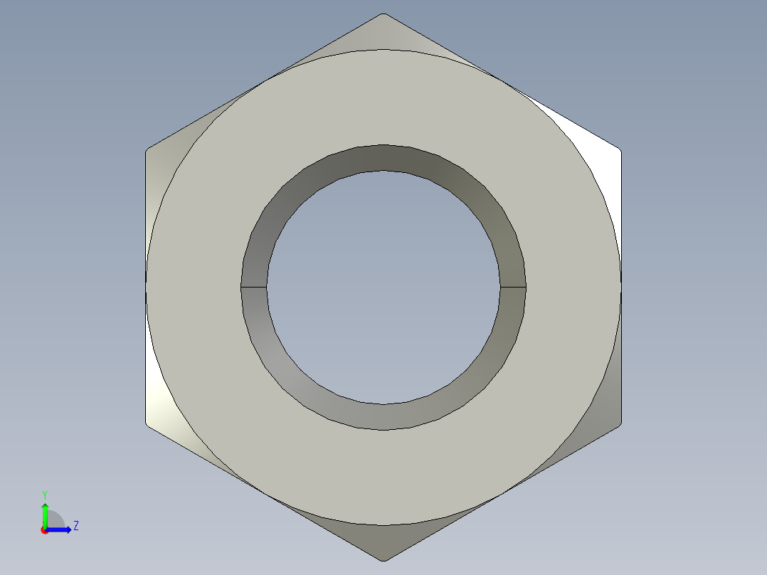 六角支柱PLSBRK10-35-M6-N6左视图