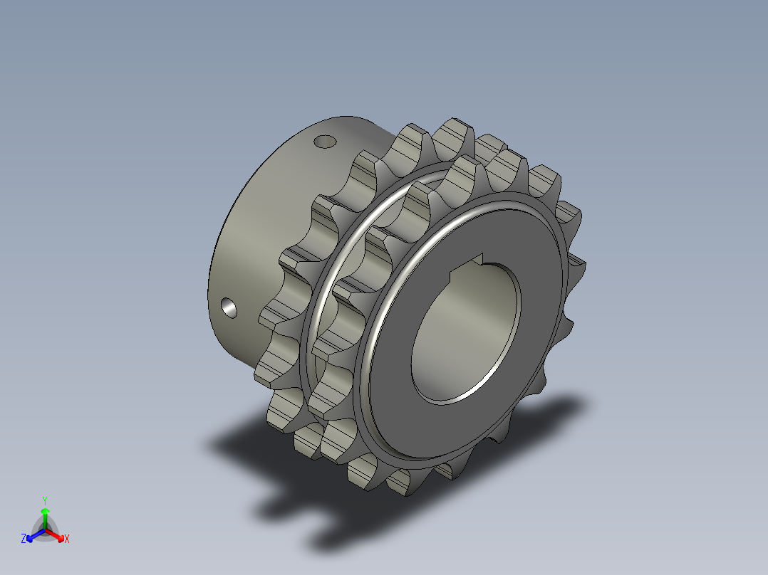 ZDSB-04-09主动链轮12A-2-17Z