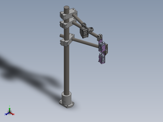 光电传感器调节支架