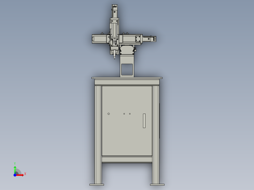 三轴取件机械抓手前视缩略图