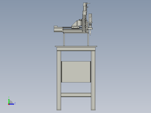 三轴取件机械抓手左视缩略图