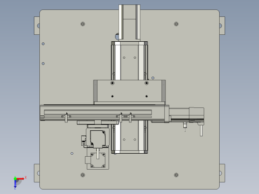 三轴取件机械抓手俯视缩略图