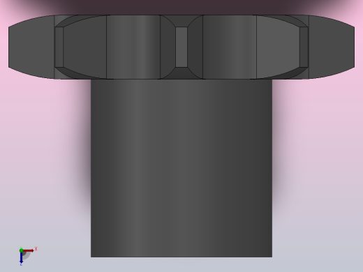 直孔链轮06B型_8-06B-1俯视缩略图