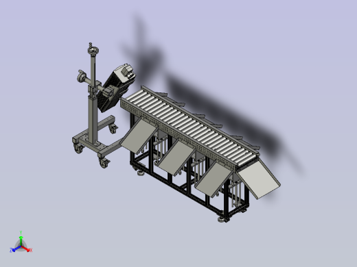 自动化生产线的激光在线打码系统