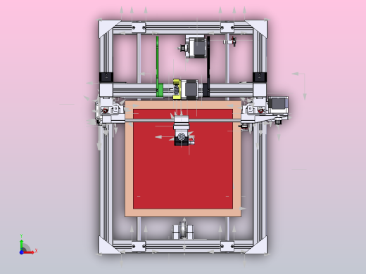 Bruta 3-自制3D打印机前视缩略图
