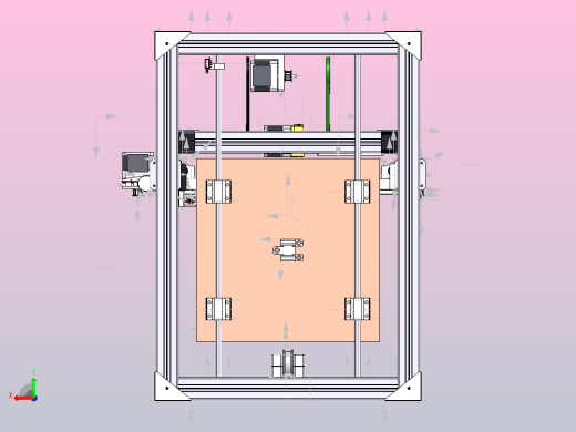 Bruta 3-自制3D打印机后视缩略图