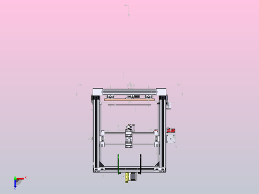 Bruta 3-自制3D打印机俯视缩略图
