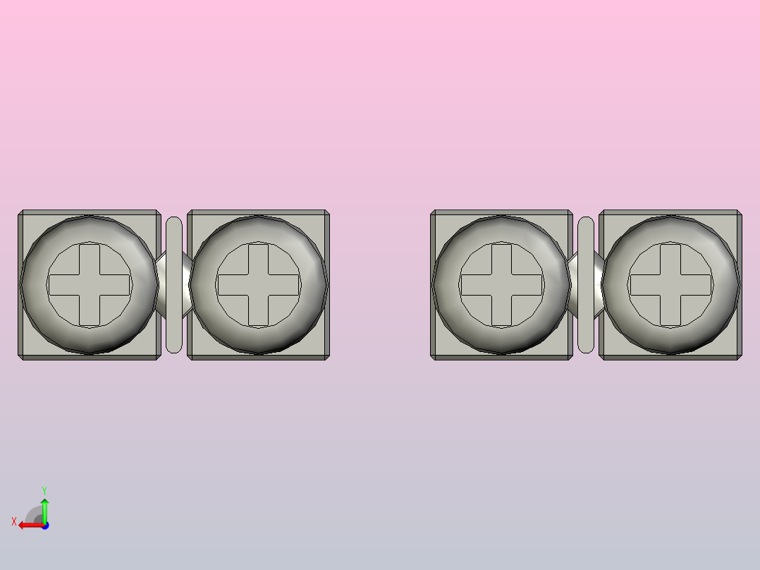 带d6mm交叉滚子和500mm行程的线性导轨JVNB 6-500后视图