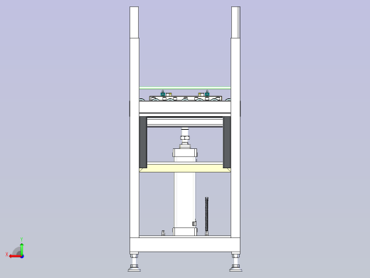 双排滚筒型链条提升机后视缩略图