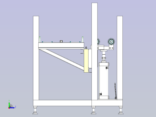 双排滚筒型链条提升机左视缩略图