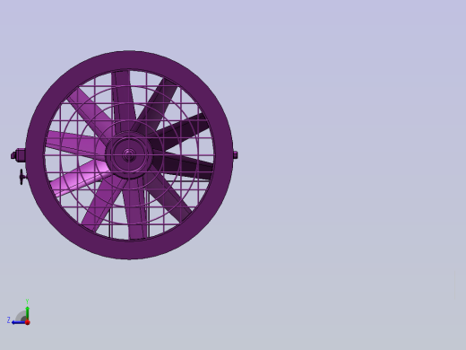 管道风机右视缩略图