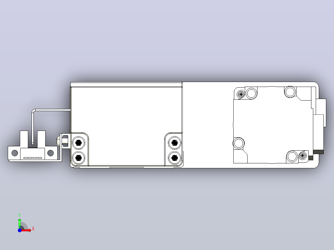 钢基模组TPA-KSR-6005C-300A1-MR-H1S1前视图
